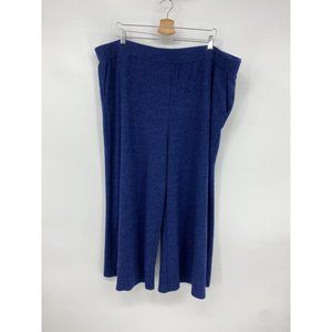 Gibsonlook Knit Wide Legged Cropped Pants - size 3X NEW